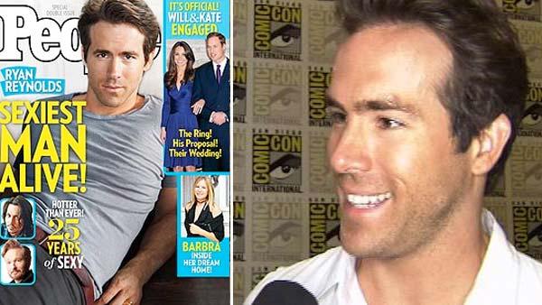 Ryan Reynolds appears on the cover of People magazine in November 2010 / Ryan Reynolds speaks to OnTheRedCarpet.com at Comic-Con 2010 in San Diego, California on July 26, 2010. - Provided courtesy of People magazine / KABC Ryan Reynolds appears on the cover of People magazine in November 2010 / Ryan Reynolds speaks to OnTheRedCarpet.com at Comic-Con 2010 in San Diego, California on July 26, 2010. - Provided courtesy of People magazine / KABC