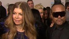 Fergie said she felt blessed to have the opportunity to work with her fellow musicians in the Black Eyed Peas.