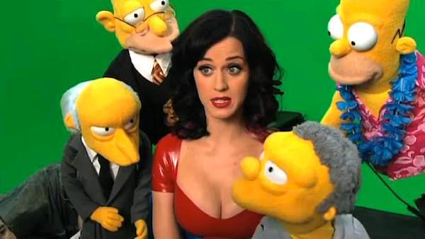 Check out a sneak peek of Katy Perrys live-action guest role on The Simpsons including Simpsons puppets! - Provided courtesy of Fox Check out a sneak peek of Katy Perrys live-action guest role on The Simpsons including Simpsons puppets! - Provided courtesy of Fox