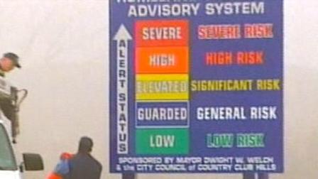 The color-coded system that indicates the U.S. terror threat level will be phased out by the end of April, officials said.