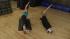 Side plank on the forearm (or hand) with an arm...