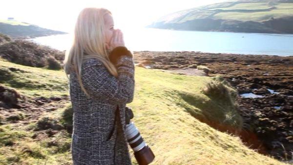 People from around the world have come to see Fungi, but even the locals say they've never seen the wild dolphin act like he does when Pittman comes to town. One call of her voice and Fungi popped right out of the water.