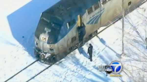 amtrak snow