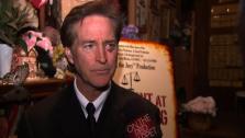 Former soap star Drake Hogestyn reveals that he suffered a black eye lifting weights with Dick Van Dyke. - Provided courtesy of KABC