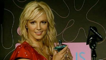 Britney Spears seen here promoting her fragrance Curious.