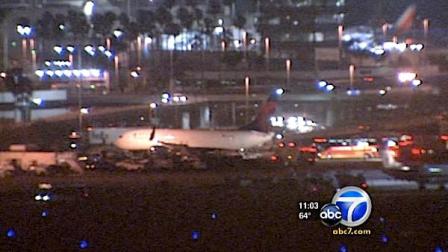 A plane carrying the Los Angeles Angels of Anaheim reportedly had to make an emergency landing at Los Angeles International Airport on Wednesday, June 1, 2011.