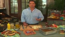 Celebrity chef and author Bobby Deen dishes on tips for a blissful summer bar-b-que. - Provided courtesy of KABC