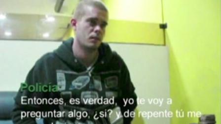 Joran van der Sloot appears in this undated still of video footage in which apparently admitted that he killed a young woman in his Lima, Peru hotel room.