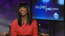Brandy talks about being a mentor on the Hub reality show Majors and Minors on Sept. 27, 2011. - Provided courtesy of none / OTRC