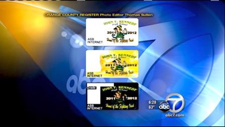 Kennedy High students are issued color-coded identification cards based on their standardized test scores.
