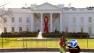 A red ribbon was placed outside the White House Thursday in honor of World AIDS Day.