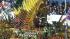 A float passes the crowd on Orange Grove...