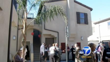 A six-unit affordable housing project for the homeless and disadvantaged opened its doors in Huntington Beach on Friday.