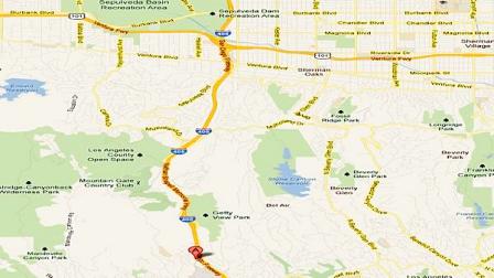 There will be more lane closures on the 405 Freeway Friday night due to construction of the Mulholland Bridge.