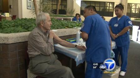 Health officials from the Centers for Disease Control and Prevention say flu season is finally here.