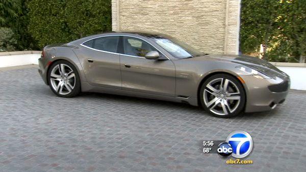 FISKER KARMA is electric luxury car w/ style