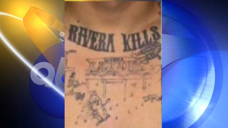 Authorities say convicted killer Anthony Garcia, who gained notoriety for having a murder scene tattooed on his chest, received unemployment benefits while he was in jail.