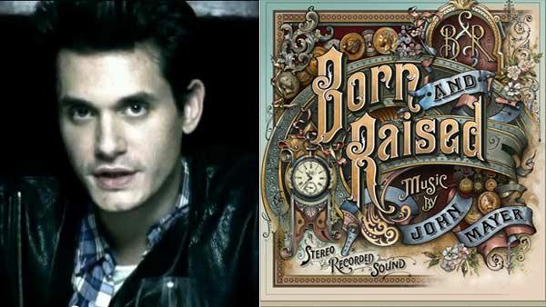 John Mayer appears in the video for his song Who Says off of his 2009 album Battle Studies. / A photo of the Born and Raised cover from his official blog. - Provided courtesy of Sony Music Entertainment / johnmayer.com John Mayer appears in the video for his song Who Says off of his 2009 album Battle Studies. / A photo of the Born and Raised cover from his official blog. - Provided courtesy of Sony Music Entertainment / johnmayer.com