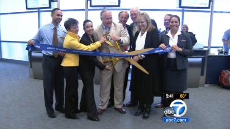 A welcome sight for air travelers: Tuesday Alaska Airlines officially opened its newly renovated terminal at Los Angeles International Airport.