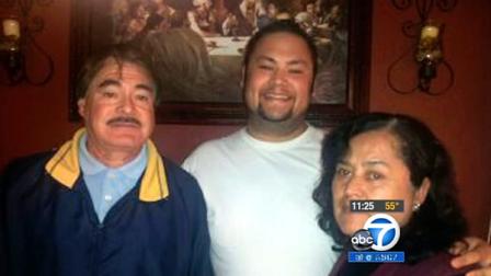 Fernando Vallin is seen with his family in this file photo.