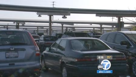 This new solar re-charging carport that opened in Industry on Friday puts a solar panel on top of the parking lot to generate renewable energy.