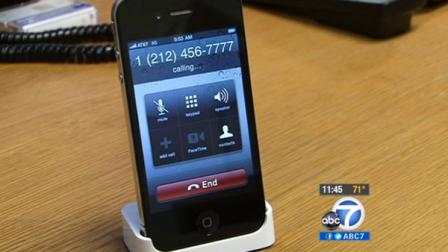 An Apple iPhone is seen in this file photo.