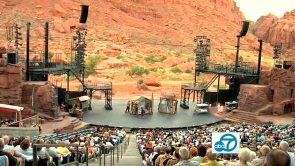 Amid Utah's towering red sandstone cliffs is an unbelievable, natural amphitheater.