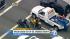 The driver led police through Hollywood several...