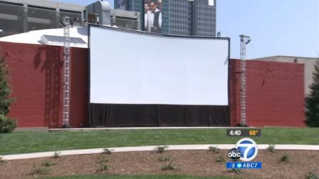 The Academy announced Monday it is opening an outdoor theater in Hollywood for tourists and locals to enjoy this summer.