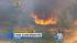 A brush fire erupted in Acton near Soledad...