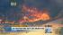 A brush fire erupted in Acton near Soledad...