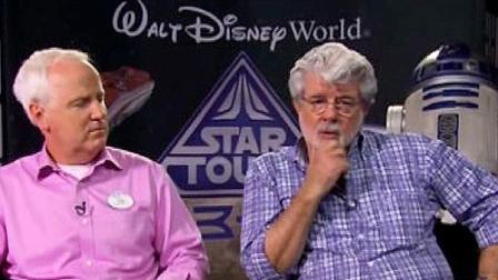 Legendary filmmaker George Lucas (right) is seen in this undated file photo.
