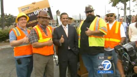A new rail system is expected to bring better public transit and lots of jobs to South Los Angeles.
