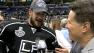 Brad Richardson, with his father, celebrates the Los Angeles Kings first Stanley Cup win in franchise history on Monday, June 11, 2012.