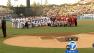 The Los Angeles Kings brought their Stanley Cup trophy and posed for pictures with the Dodgers and Angels at Dodger Stadium on Wednesday, June 14, 2012.