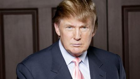 Donald Trump appears in a promotional photo for The Apprentice.