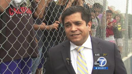 Assemblyman Jimmy Gomez (D-Los Angeles) is trying to educate as many people as he can about Covered California. Enrollment begins October 1.