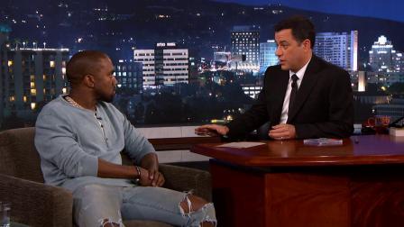 Rapper Kanye West appeared on ABCs Jimmy Kimmel Live Wednesday, Oct. 9, 2013.