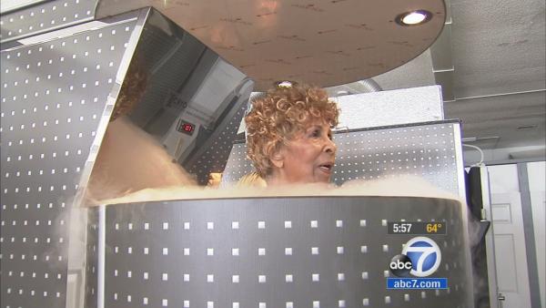 Freeze therapy helps in athletic recovery