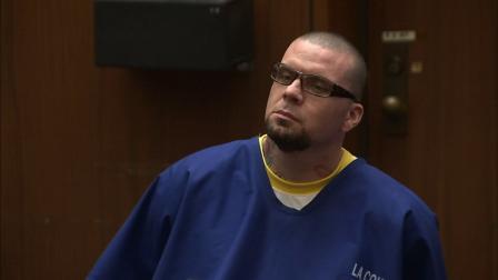 Marvin Norwood is seen at a court hearing in Los Angeles on Thursday, Feb. 20, 2014.