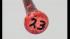 There are actual cleat marks on the bat from Gibson hitting his shoes after every foul pitch.