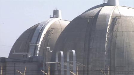 A close-up of the San Onofre Nuclear Generation Station is shown in this undated file photo.