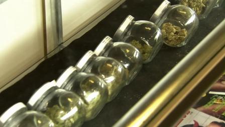 Medical marijuana is seen in jars in this undated file photo.