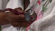 A patient is seen in this undated file photo.