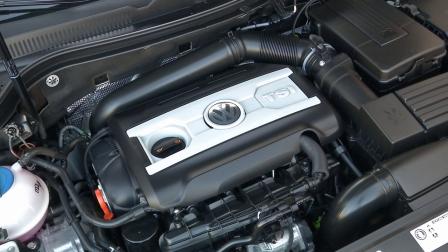 A Volkswagen engine is seen in this undated file photo.