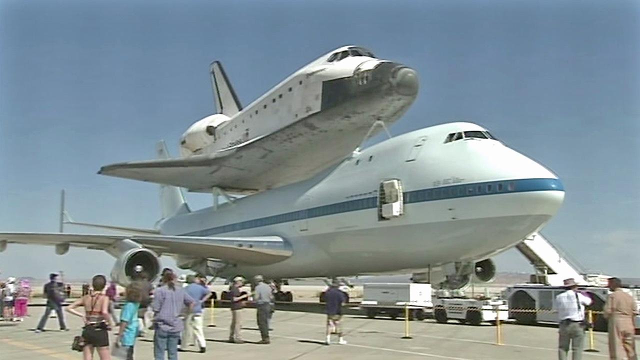 Endeavour space shuttle lands at Edwards Air Force Base, preps for