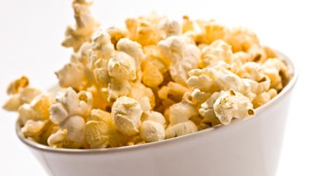 A bowl of popcorn is seen in this file photo.