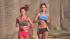 Beaches see no relief from Oct. heat wave :: Two runners are seen in Santa Monica during a heat wave on Monday, Oct. 1, 2012.