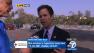 A Red Cross representative was at the Sandy relief drive at the Rose Bowl in Pasadena, encouraging folks to donate blood to help storm victims.