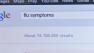 This undated file image shows a Google search yielding about 74 million results for flu symptoms. Doctors say trying to diagnose an illness with information you find on the Internet can backfire.